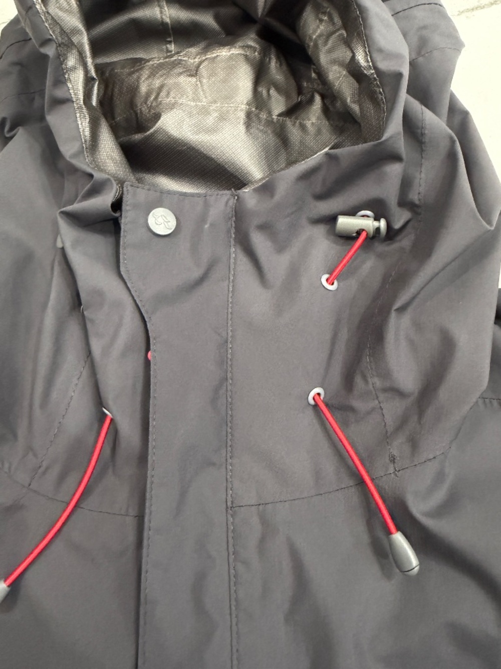 Rab Men’s Downpour Eco Waterproof Rain Jacket Gray |  Medium QWG-82 - Picture 11 of 13